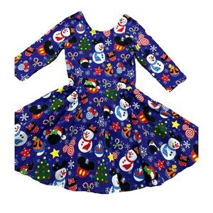 Sweet Petunia Girls Size 6 Disney Christmas Whimsical Dress